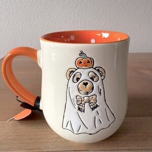 💙NWT Creepy Critters Halloween ghost bear mug